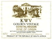 KWV_chenin blanc_GV 1981